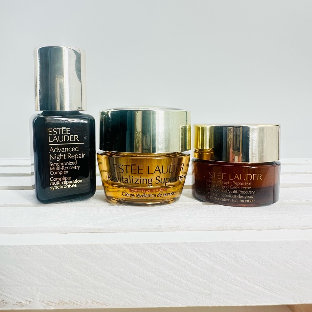 Estée Lauder Trio Advanced Night Repair Serum, Eye Gel, Revitalizing Supreme Crm - Picture 8 of 9